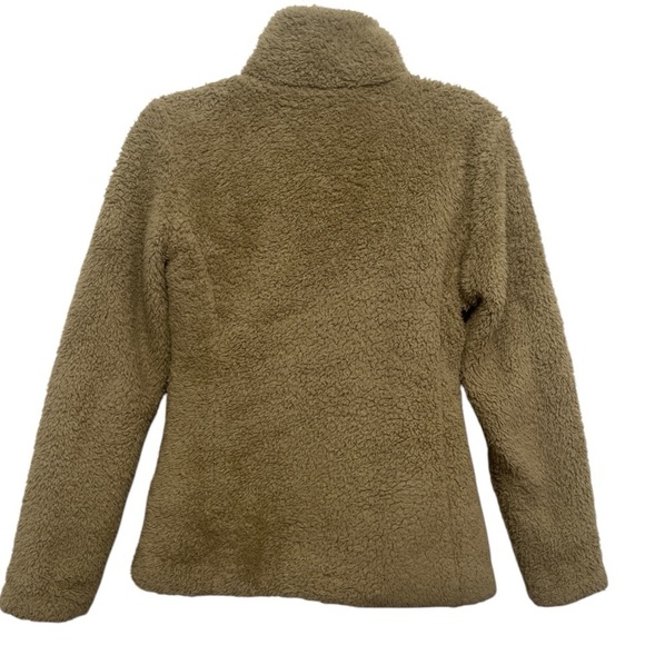 Patagonia Los Gatos Teddy Sherpa Fuzzy Jacket Full Zip Tan Beige Size Small - Picture 3 of 11